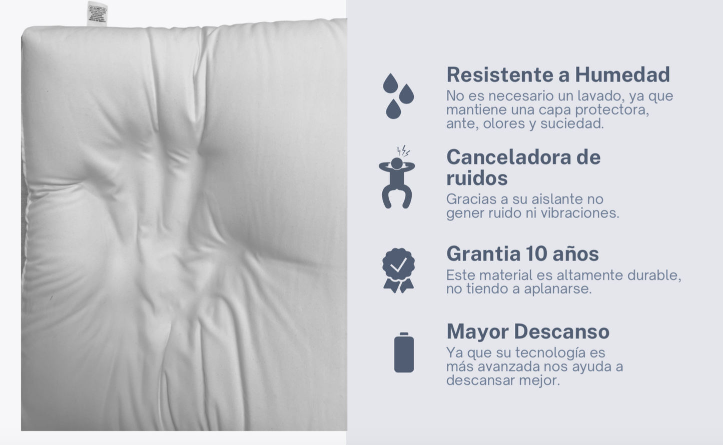 ALMOHADA PILY MEMORY FOAM MATRIMONIAL
