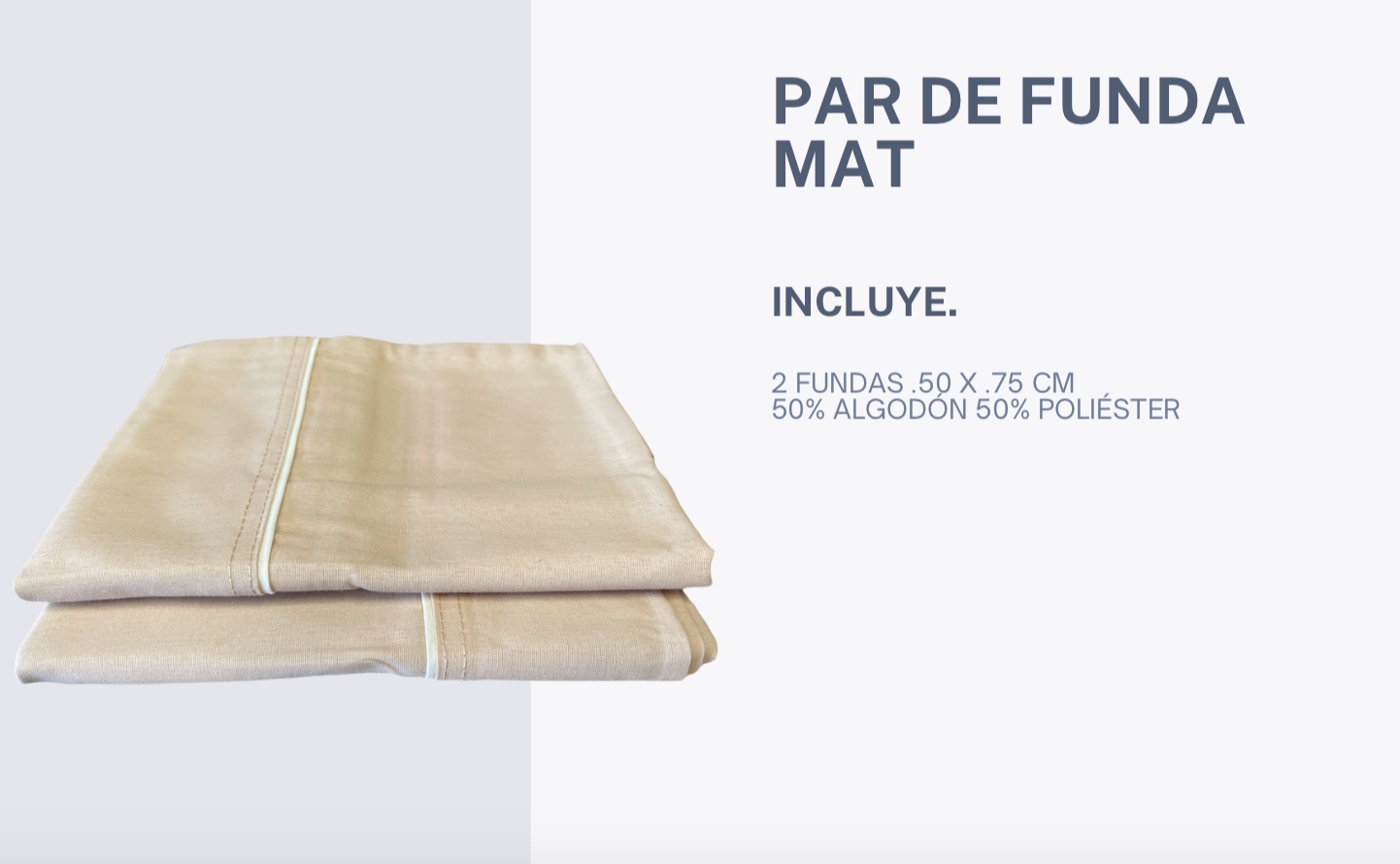 PAR DE FUNDA PILY MATRIMONIAL LISA