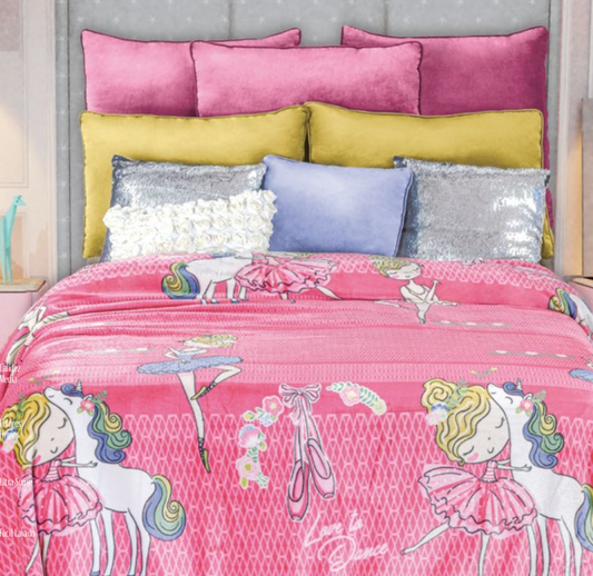 COBERTOR REGINA 300 MATRIMONIAL LIGERO AMO BAILAR