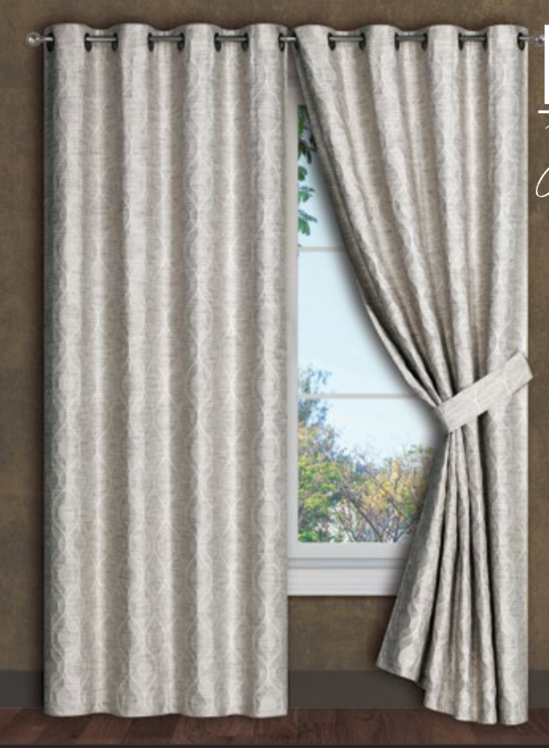 CORTINA REGINA JACQUARD RUSSET