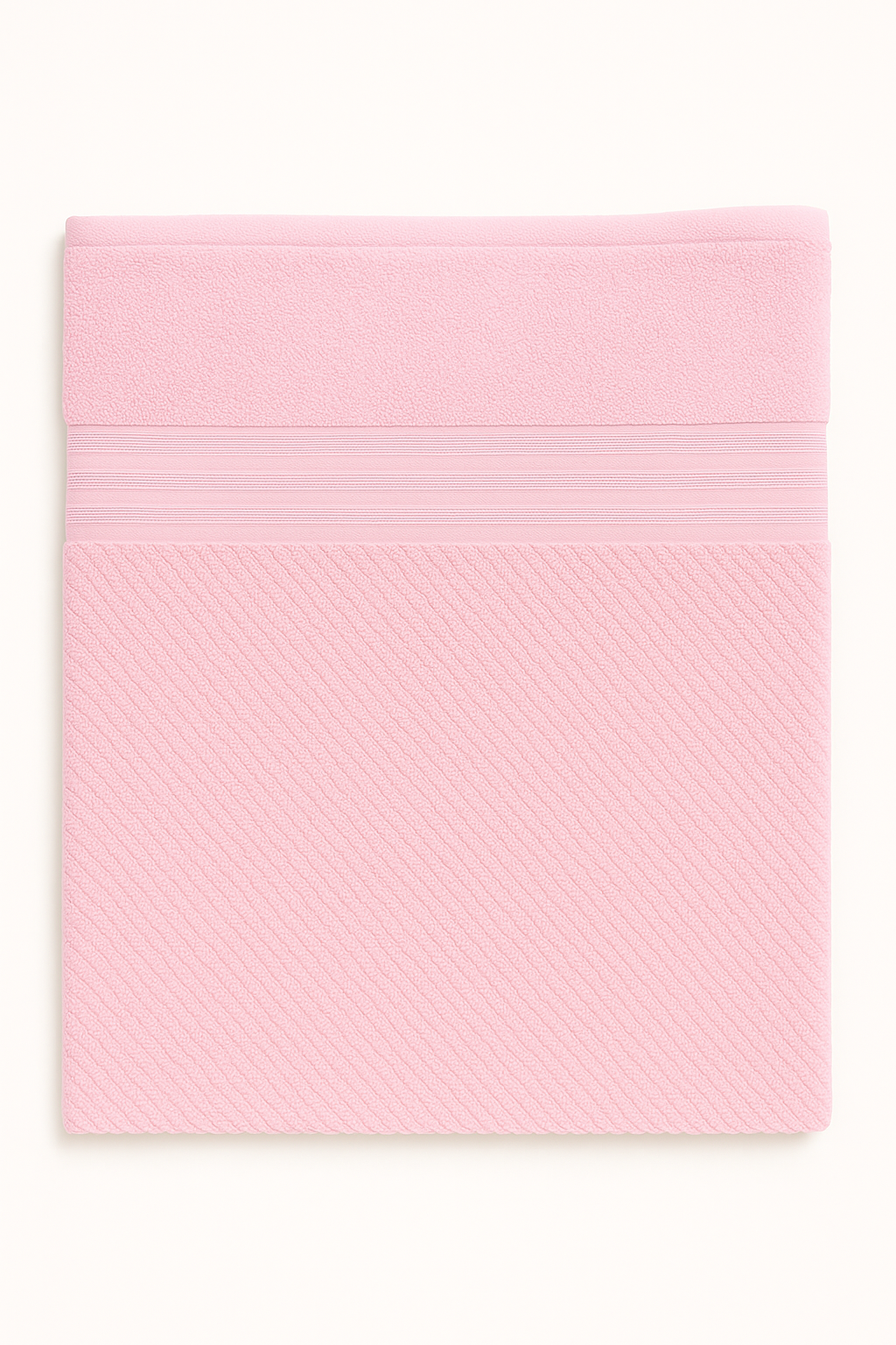 TOALLA GAMUZA BAÑO COMPLETO ROSA 90X160