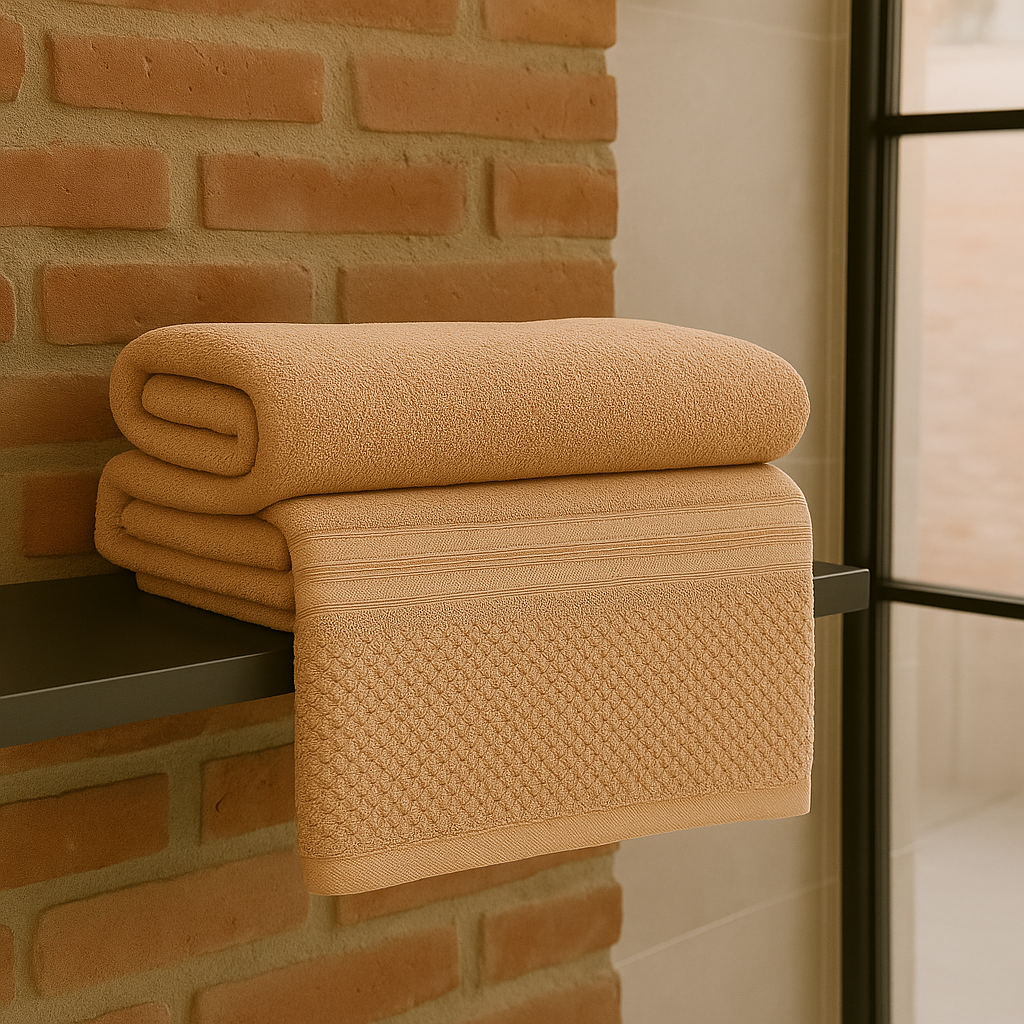 TOALLA GAMUZA MEDIO BAÑO ARENA 70X140