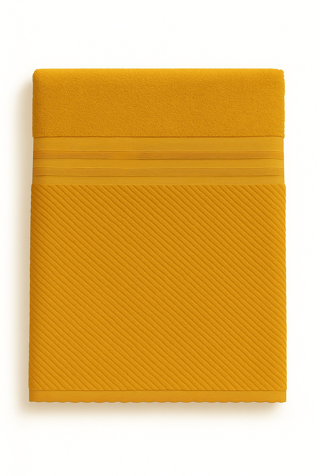 TOALLA PULLMAN GAMUZA AMARILLA 70X40