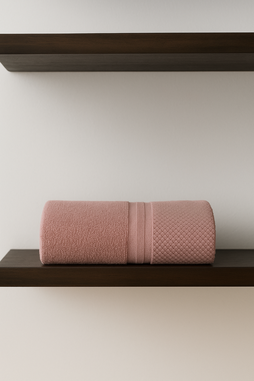 TOALLA PULLMAN GAMUZA ROSA 70X40