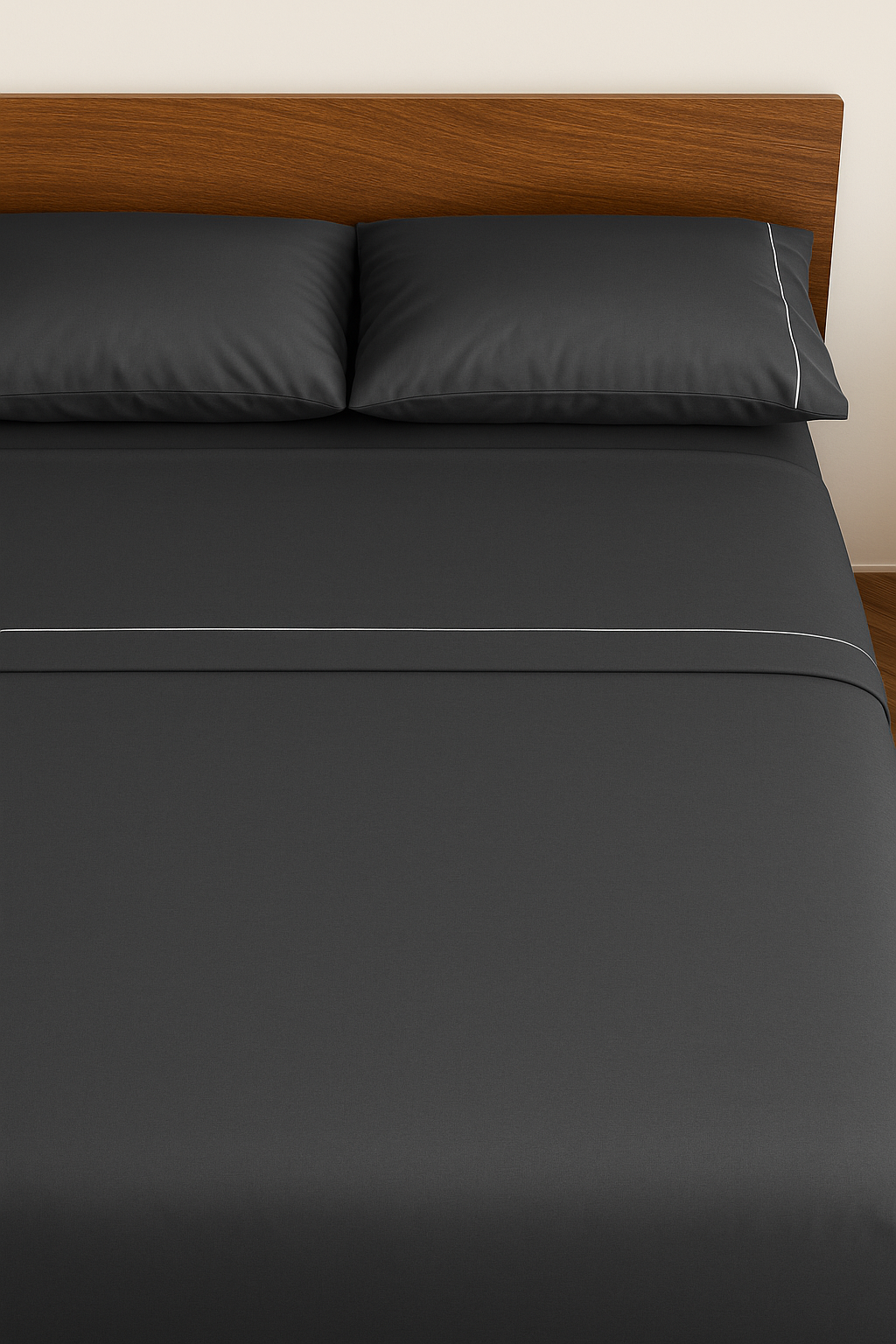 SABANA PILY DE FRANELA ALGODON MATRIMONIAL GRIS OXFORD