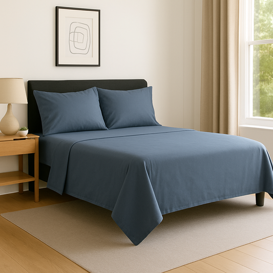 SABANA 2800 BAMBOO TOUCH MATRIMONIAL AZUL ACRERO