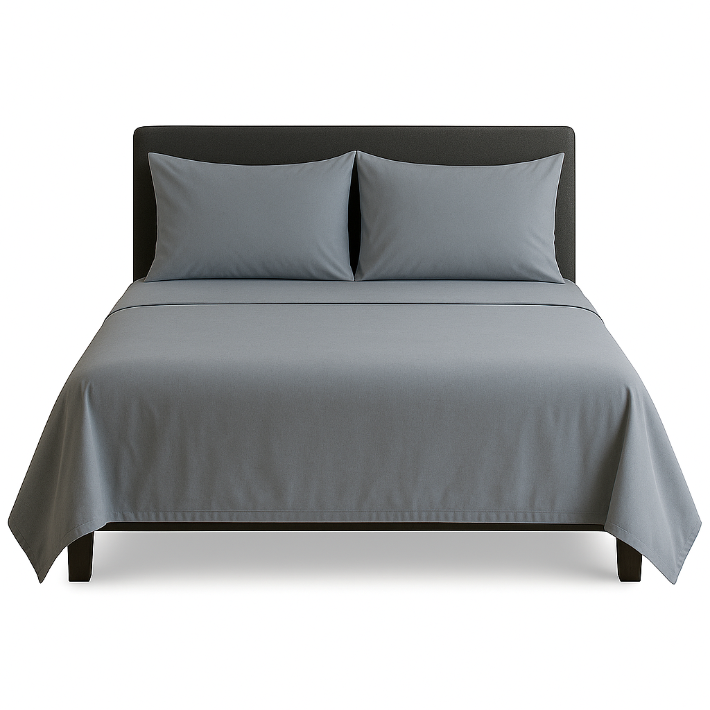 SABANA 2800 BAMBOO TOUCH MATRIMONIAL GRIS PLATA