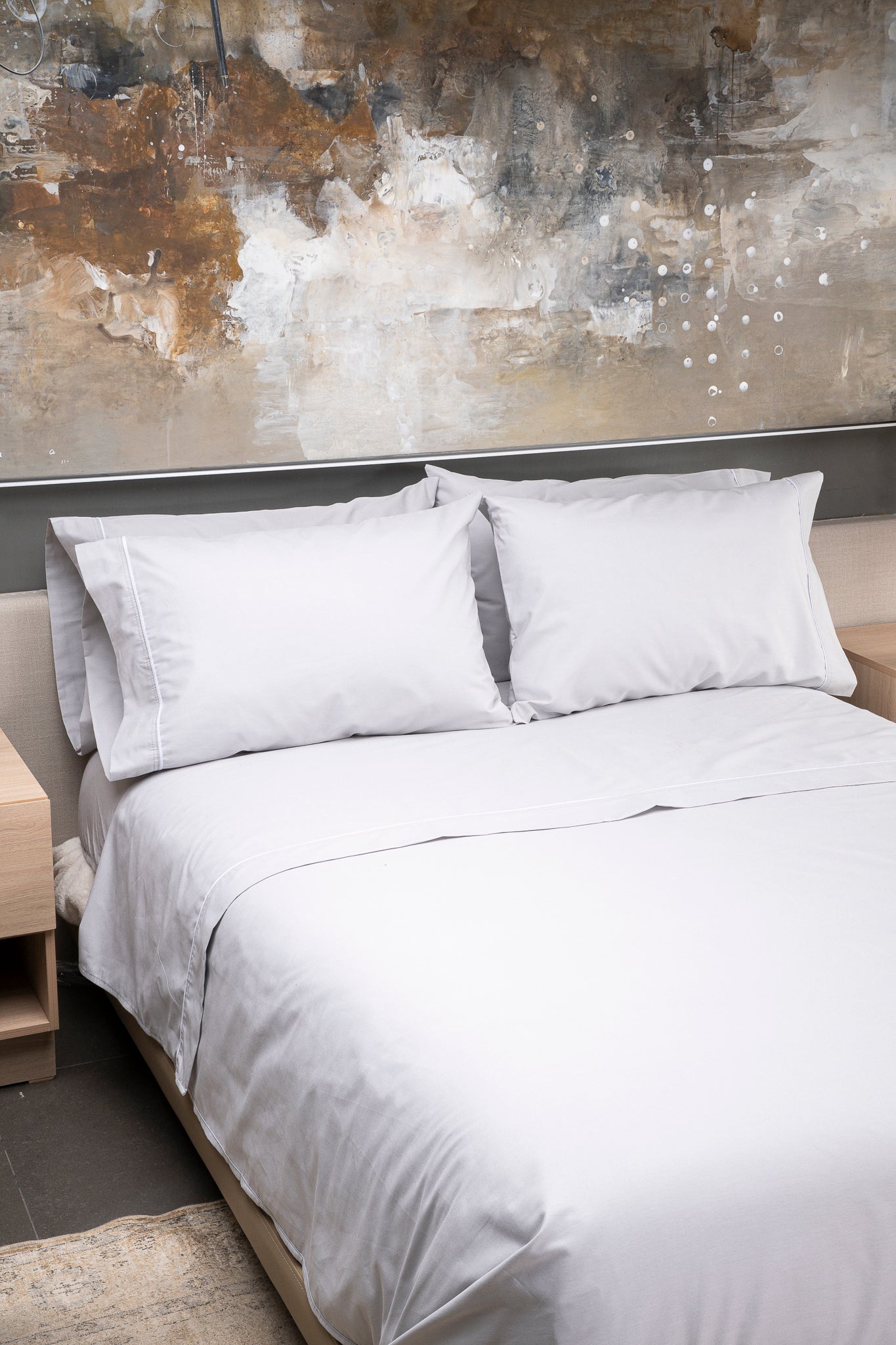 SABANA PILY 50 MATRIMONIAL GRIS PLATA