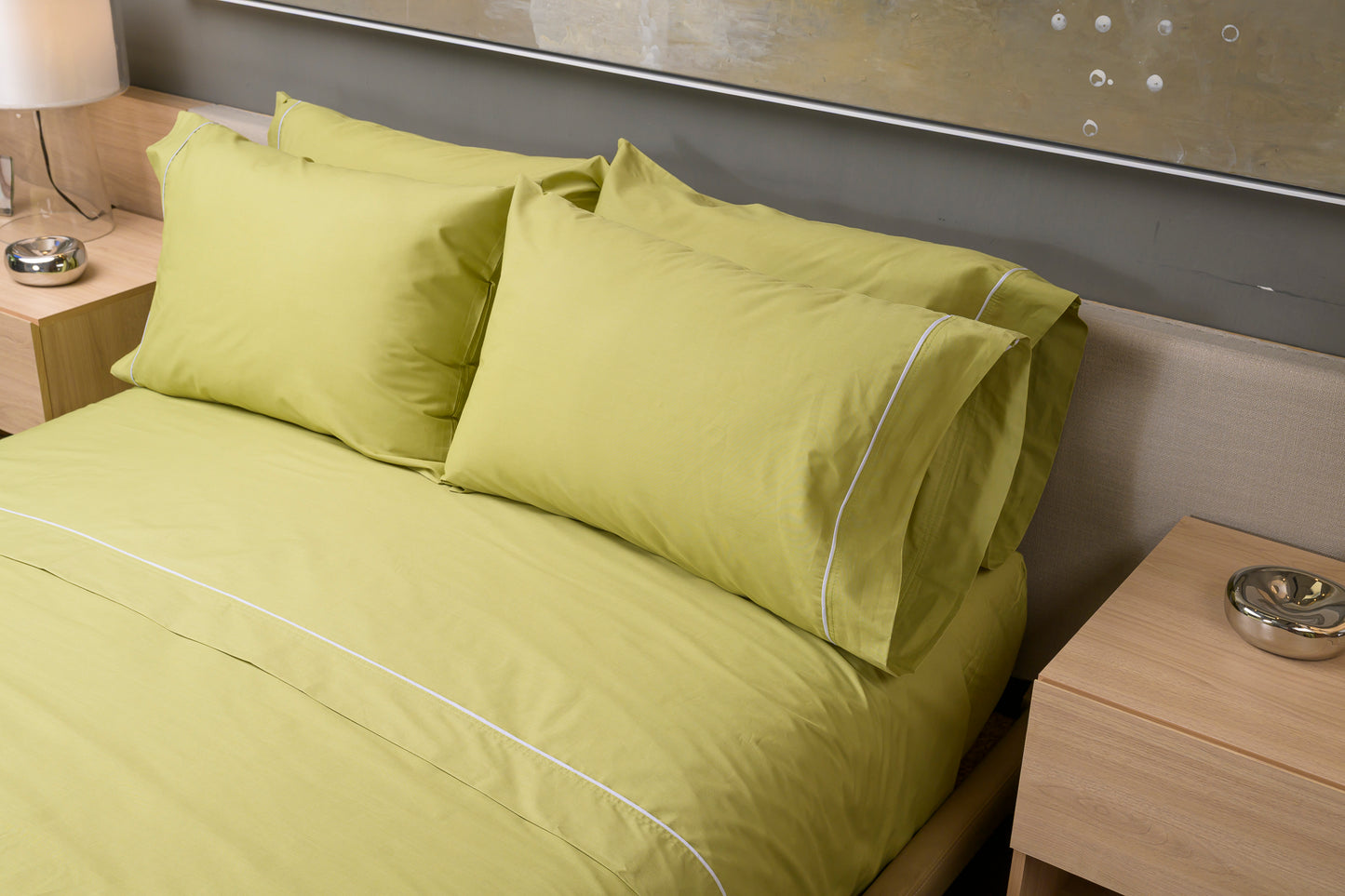 SABANA PILY KING SIZE JUMBO VERDE OLIVO