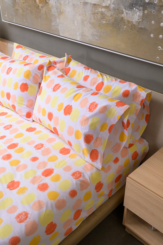 SABANA PILY 50 KING SIZE BOLITAS NARANJA 255