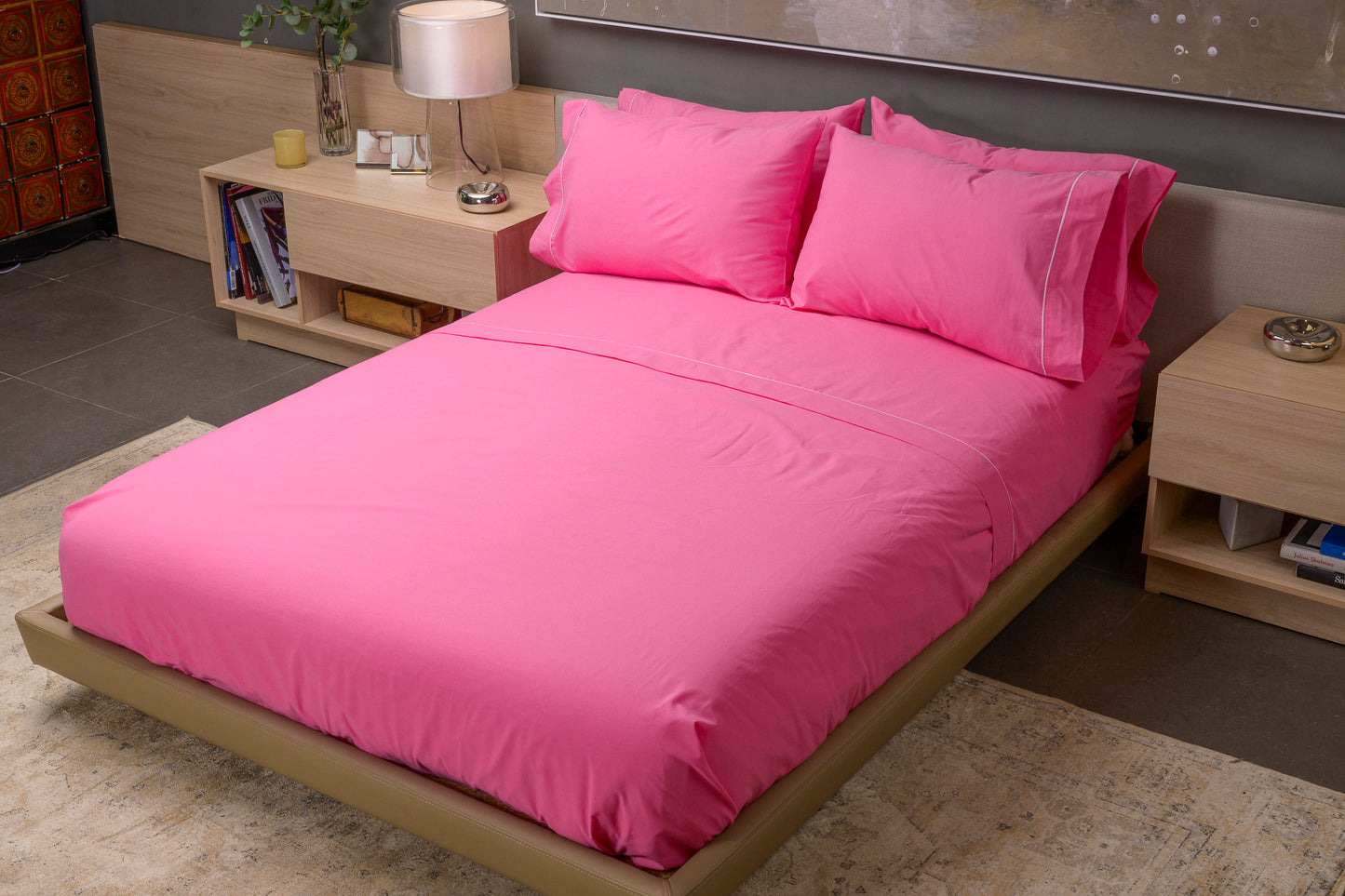 SABANA PILY 50 MATRIMONIAL ROSA FRESA
