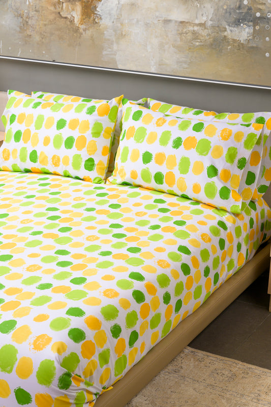 SABANA PILY INDIVIDUAL BOLITAS AMARILLO 255