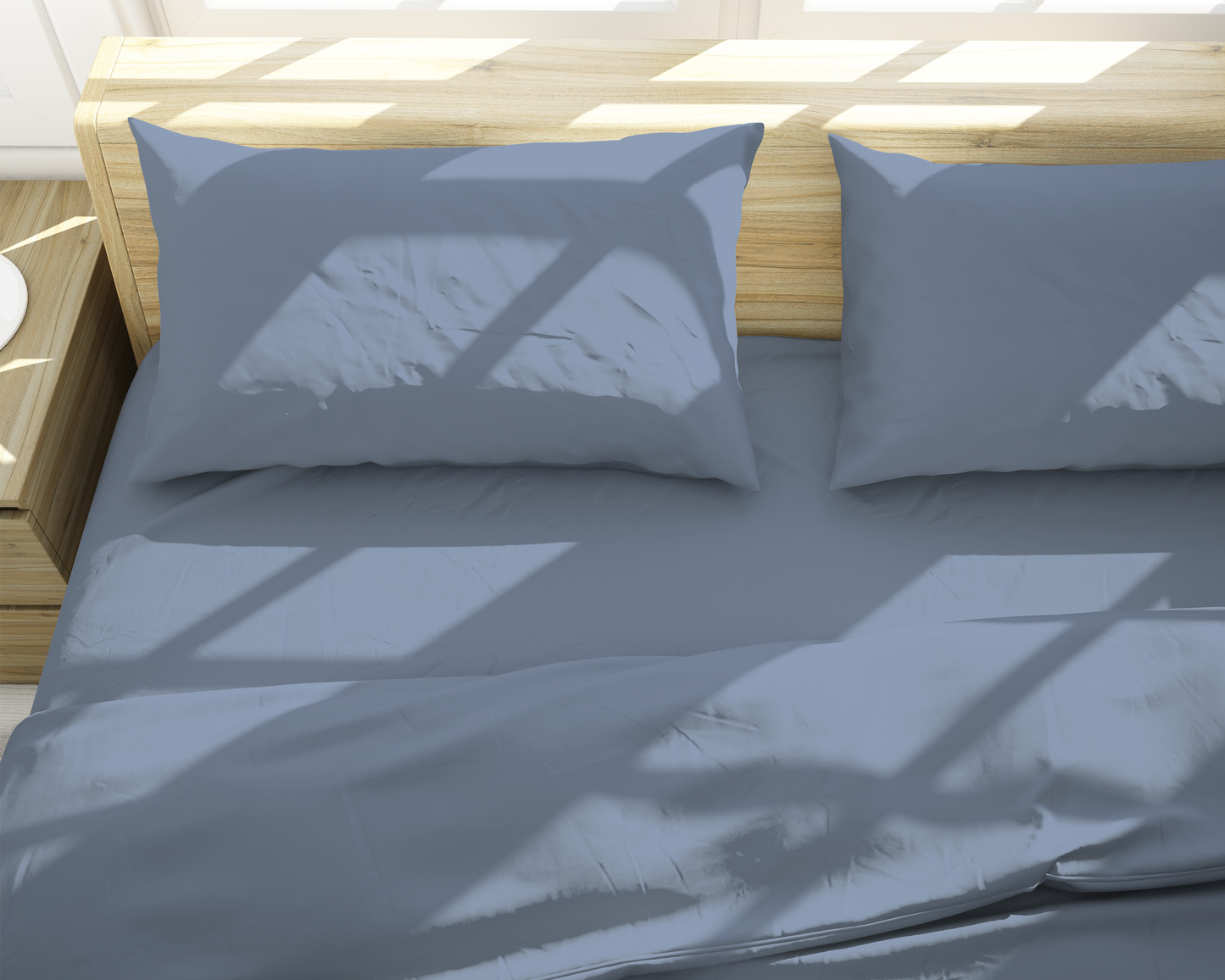 SABANA PILY QUEEN SIZE AZUL ACERO