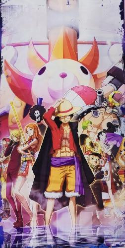TOALLA PEROSNAJES ONE PIECE