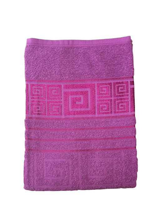 TOALLA MAYA MEDIO BAÑO MORADA 70X130