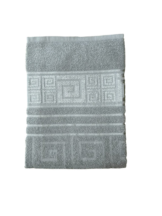 TOALLA MAYA MEDIO BAÑO GRIS 70X130