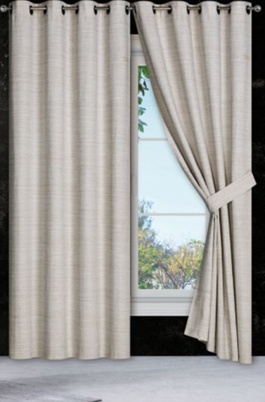 CORTINA REGINA JACQUARD LARA BEIGE