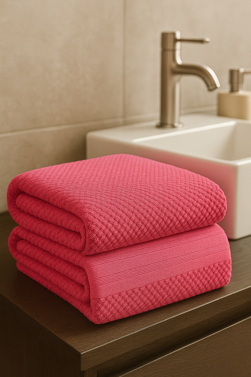 TOALLA GAMUZA BAÑO COMPLETO FIUSHA 90X160