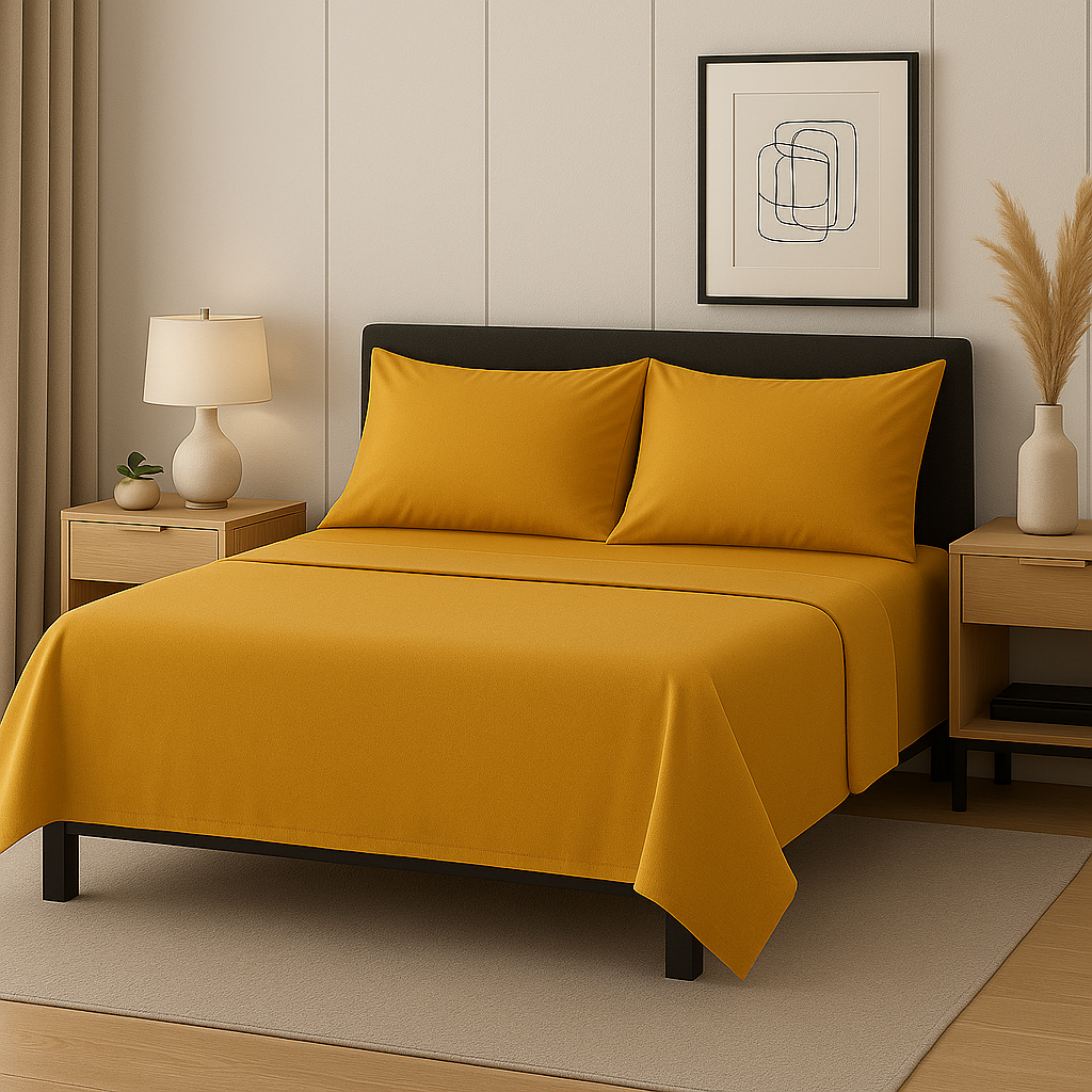 SABANA 2800 BAMBOO TOUCH MATRIMONIAL AMARILLO