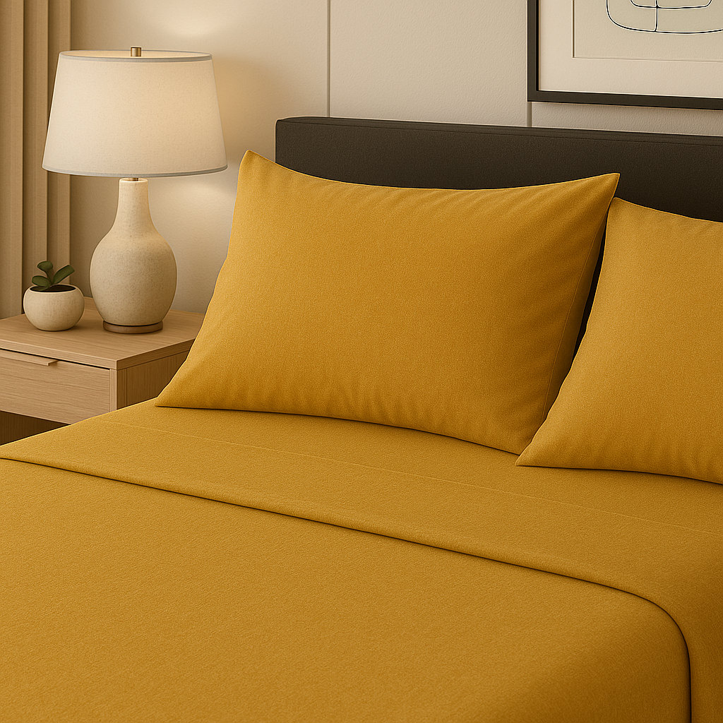 SABANA 2800 BAMBOO TOUCH MATRIMONIAL AMARILLO